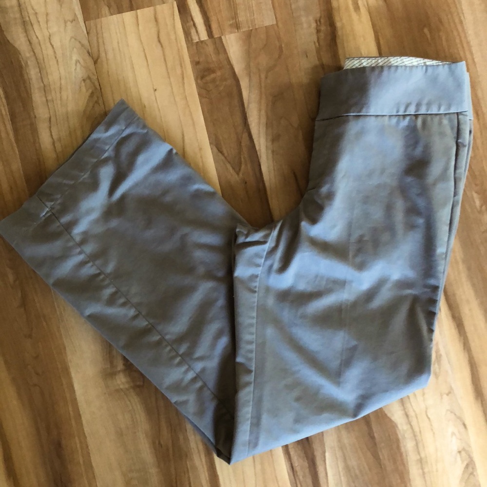 Dockers mid rise curvy taupe dress pants